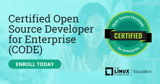 Certified Open Source Developer for Enterprise